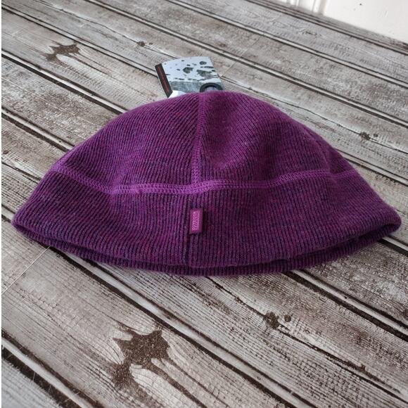 Outdoor Research NEW Orchid Purple Wool-Blend Fleece-Lined Beanie Cap Hat L/XL - Picture 5 of 11